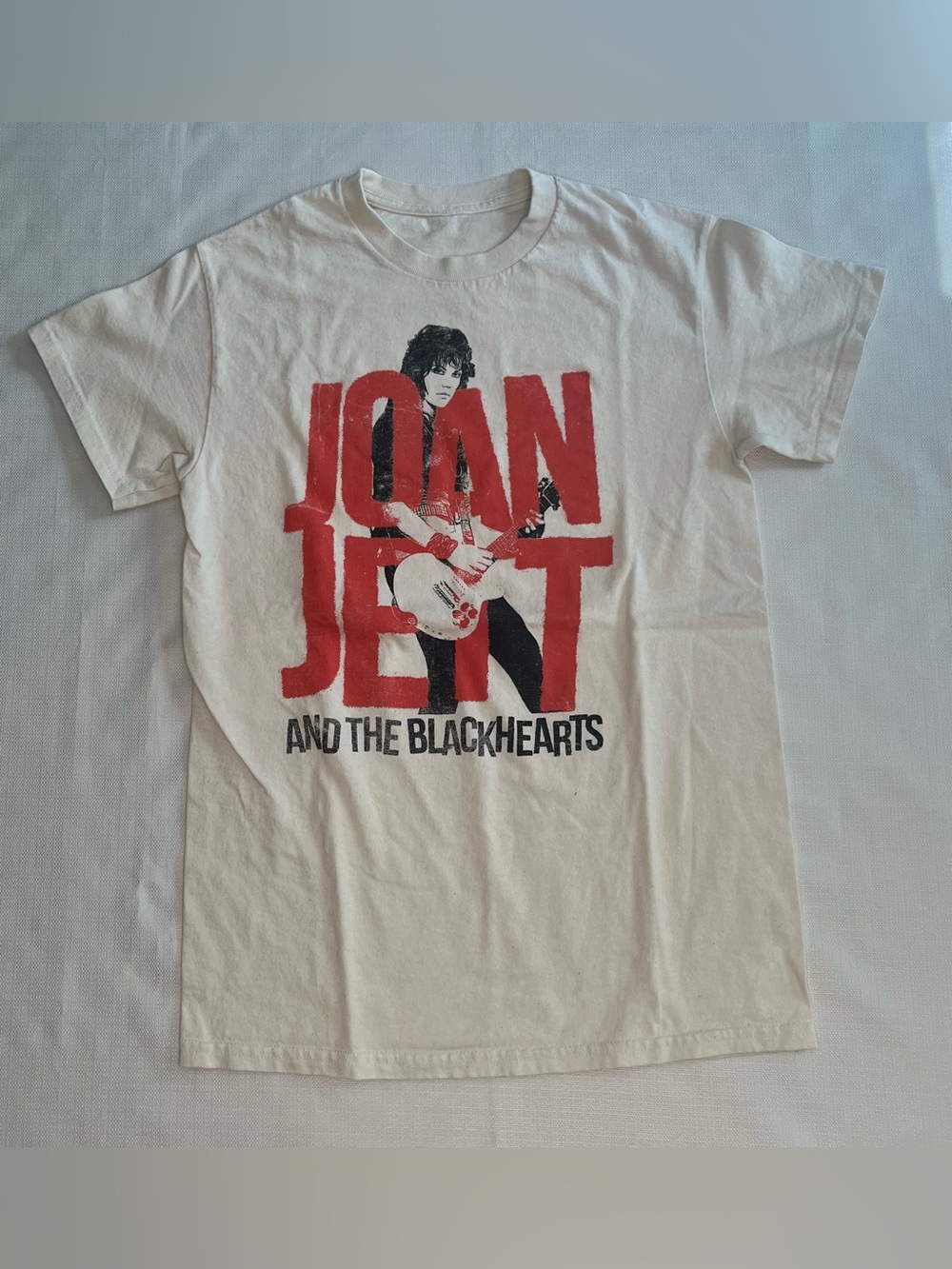 Joan Jett and the Blackhearts T-Shirt Retro Rock Band Graphic Tee Grunge Concert